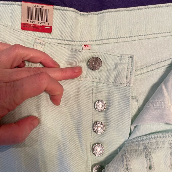 Levi’s Wedgie Fit Jeans Mint Size 29 - Picture 5 of 9